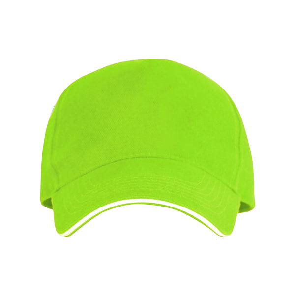 Gorra de 5 paneles 100% algodón, con sándwich a | ERIS (GO7019)