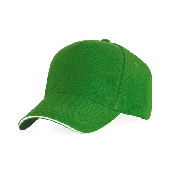Gorra de 5 paneles 100% algodón, con sándwich a | ERIS (GO7019)