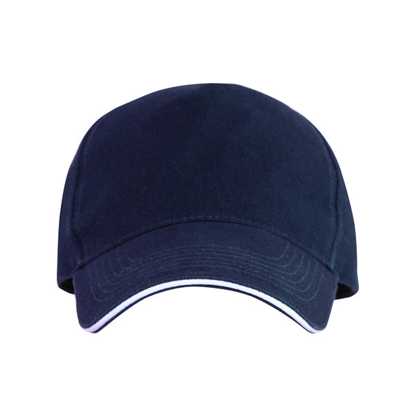 Gorra de 5 paneles 100% algodón, con sándwich a | ERIS (GO7019)