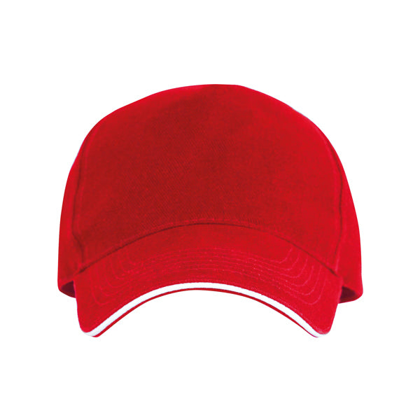 Gorra de 5 paneles 100% algodón, con sándwich a | ERIS (GO7019)