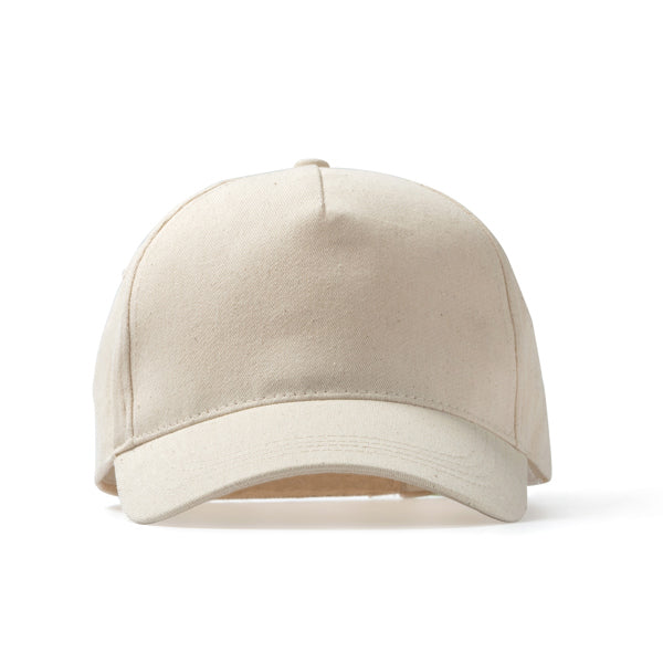 Gorra de 5 paneles 100% algodón orgánico | TARVOS (GO7024)