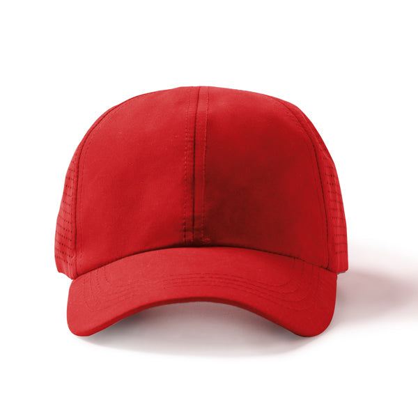 Gorra deportiva ventilada de 6 paneles 100% | KARIN (GO7026)