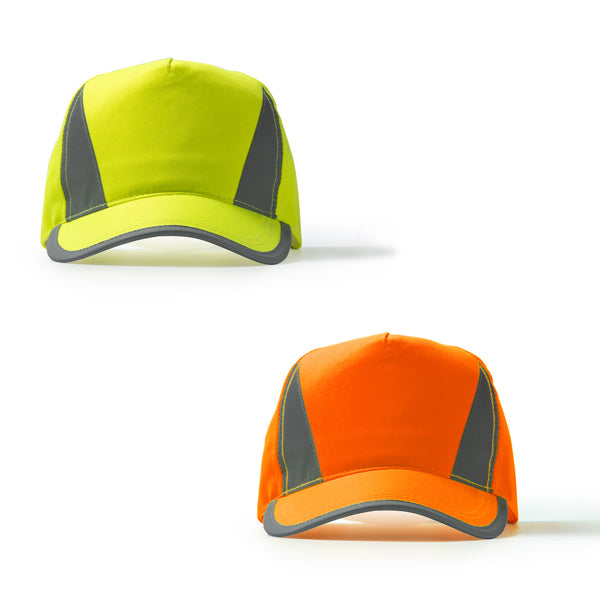 Gorra de 5 paneles 100% poliéster con detalles | BALDER (GO7033)