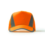 Gorra de 5 paneles 100% poliéster con detalles | BALDER (GO7033)