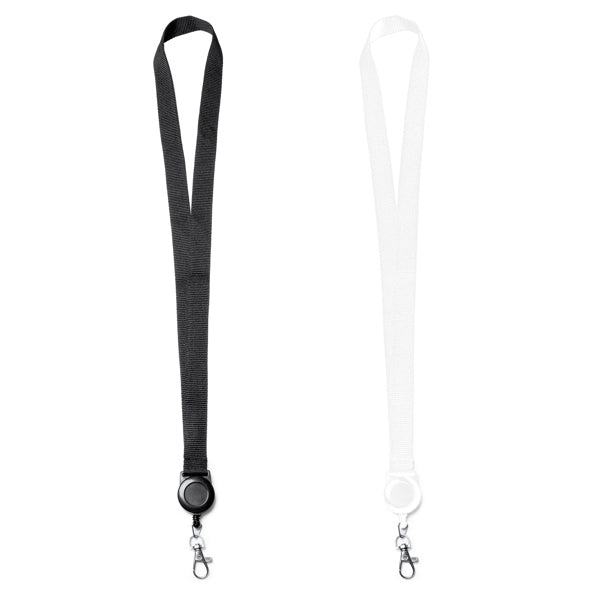 Lanyard con accesorio retráctil extensible | SUMBA (LY7043)