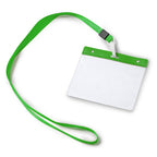Lanyard con mosquetón e identificador de PVC a | POMEL (LY7045)