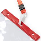 Lanyard con mosquetón e identificador de PVC a | POMEL (LY7045)