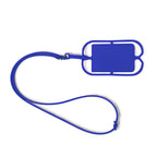 Lanyard de silicona con soporte para móvil y | DALVIK (LY7046)
