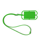 Lanyard de silicona con soporte para móvil y | DALVIK (LY7046)