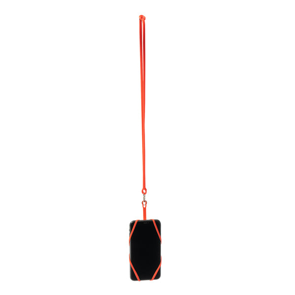 Lanyard de silicona con soporte para móvil y | DALVIK (LY7046)