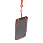 Lanyard de silicona con soporte para móvil y | DALVIK (LY7046)