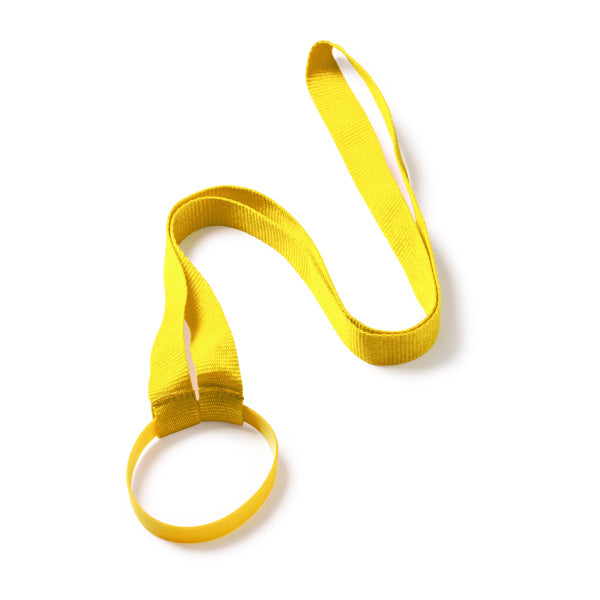 Lanyard portavasos con banda de silicona adaptable | ALDAZ (LY7047)