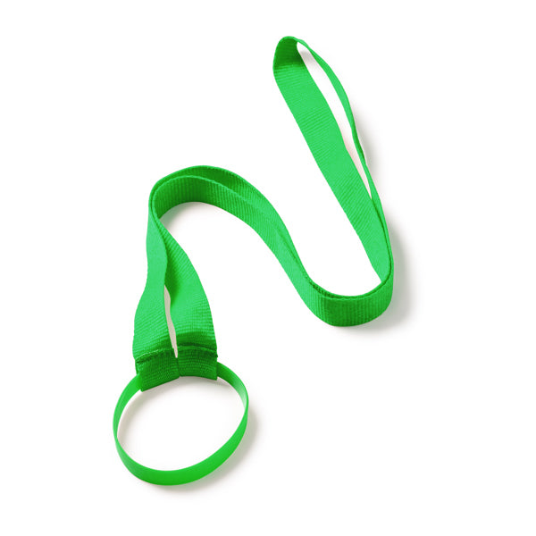 Lanyard portavasos con banda de silicona adaptable | ALDAZ (LY7047)