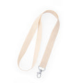 Lanyard de algodón con mosquetón | ROOMER (LY7052)