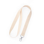 Lanyard de algodón con mosquetón | ROOMER (LY7052)