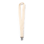 Lanyard de algodón con mosquetón | ROOMER (LY7052)