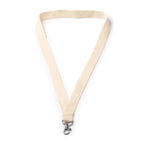 Lanyard de algodón con mosquetón | ROOMER (LY7052)