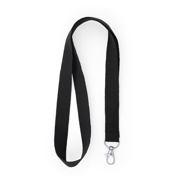 Lanyard de poliéster con mosquetón | HOST (LY7053)