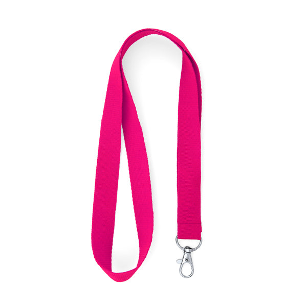 Lanyard de poliéster con mosquetón | HOST (LY7053)