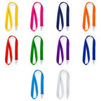Lanyard de poliéster con mosquetón | HOST (LY7053)