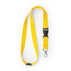 Lanyard de poliéster con mosquetón, hebilla y | GUEST (LY7054)