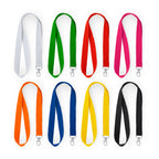 Lanyard de RPET con mosquetón y hangtag con | ECOHOST (LY7055)