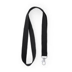 Lanyard de RPET con mosquetón y hangtag con | ECOHOST (LY7055)