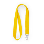 Lanyard de RPET con mosquetón y hangtag con | ECOHOST (LY7055)