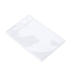 Identificador transparente de PVC de diseño | TABOR (ID7068)
