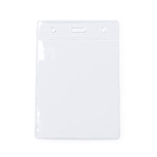 Identificador transparente de PVC de diseño | TABOR (ID7068)
