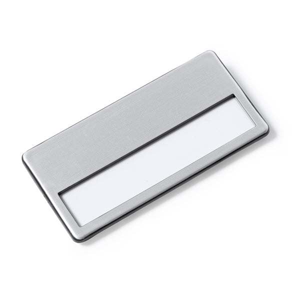 Identificador con frontal de aluminio | GANDA (ID7069)