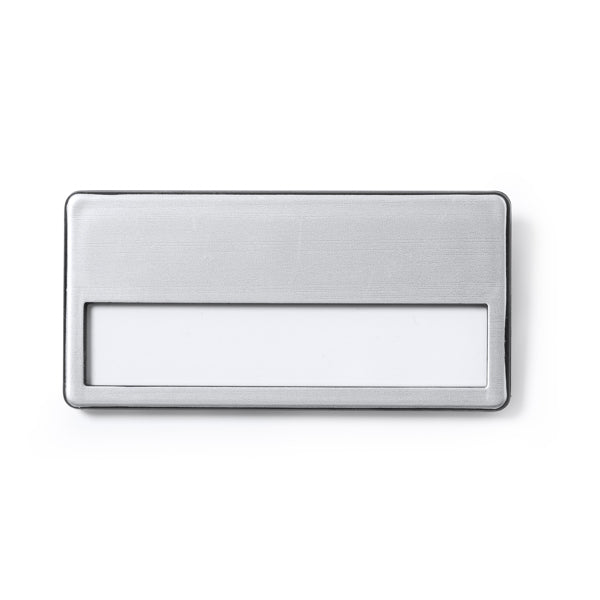 Identificador con frontal de aluminio | GANDA (ID7069)