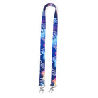 Lanyard de poliéster doble con mosquetón especial | SINATRA (LY7071)