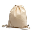Mochila de cordones 100% algodón Fairtrade de 180 | BARONE (MO7085)