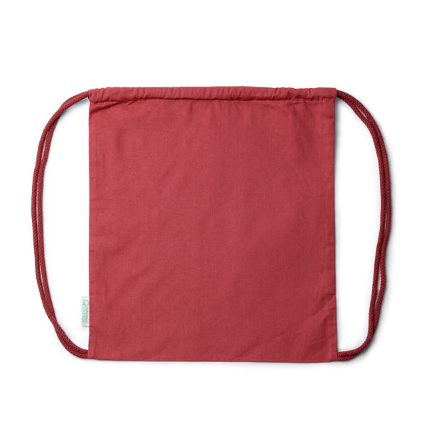 Mochila de cordones realizada 100% de algodón | BREST (MO7087)