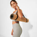 Esterilla de yoga de corcho natural con base | AURA (CP7092)