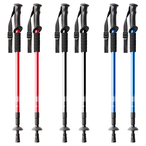 Set de bastones de trekking plegables en aluminio | VULCAN (CP7095)