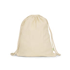 Mochila de cordones 100% de algodón orgánico | MUNA (MO7098)