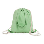 Bolsa mochila de cordones en algodón reciclado de | VARESE (MO7107)