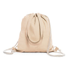 Bolsa mochila de cordones en algodón reciclado de | VARESE (MO7107)