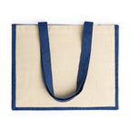Bolsa de yute laminado con dos caras de algodón | NANTES (BO7110)