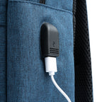 Mochila de poliéster reciclado RPET 600D con | GREGOR (MO7139)