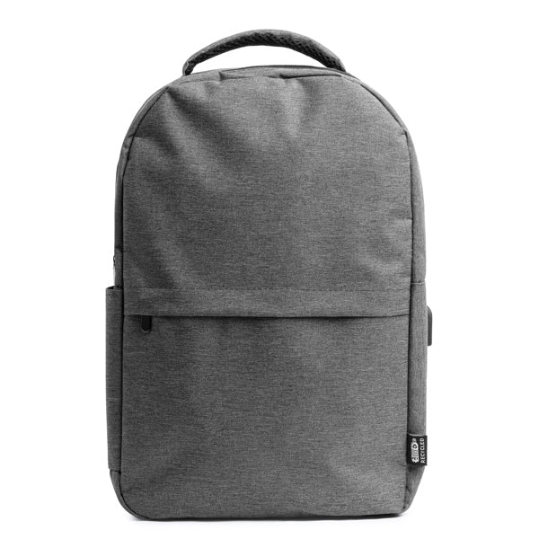 Mochila de poliéster reciclado RPET 600D con | GREGOR (MO7139)