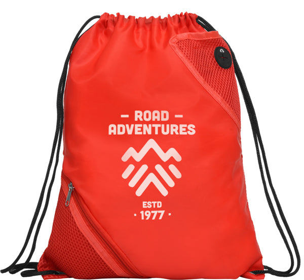 Mochila multiusos con cordones de ajuste y ojales | CUANCA (BO7150)