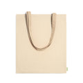 Bolsa 100% algodón orgánico de 120 g/m² con asas | BERNA (BO7156)