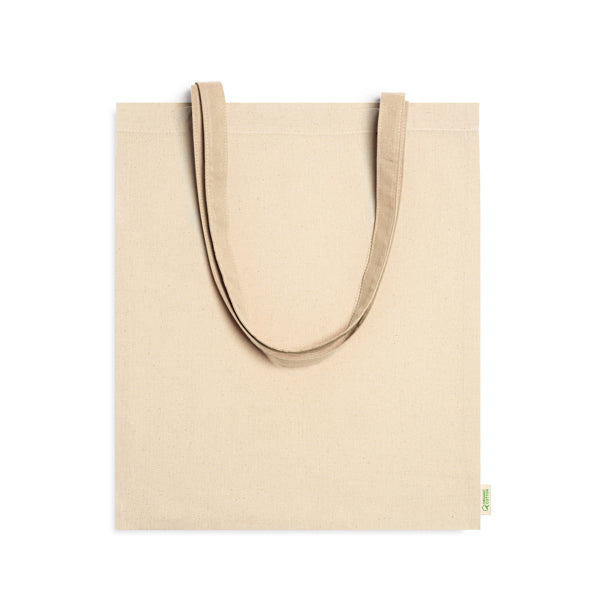Bolsa 100% algodón orgánico de 120 g/m² con asas | BERNA (BO7156)