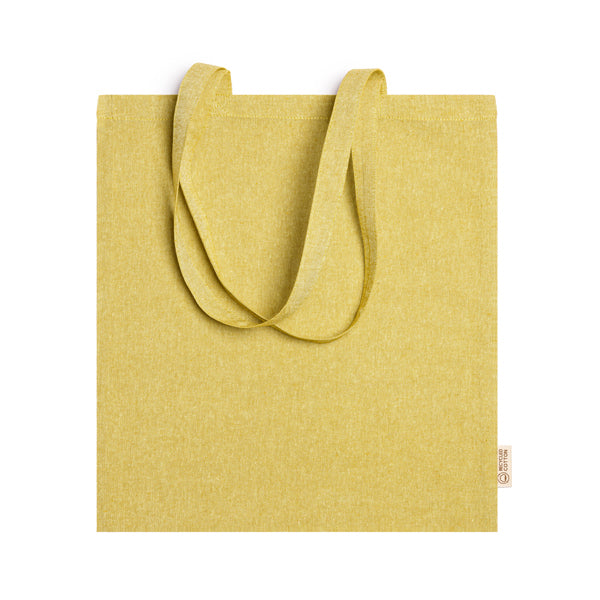 Bolsa de algodón reciclado de 120 g/m² en acabado | RIVOLI (BO7162)