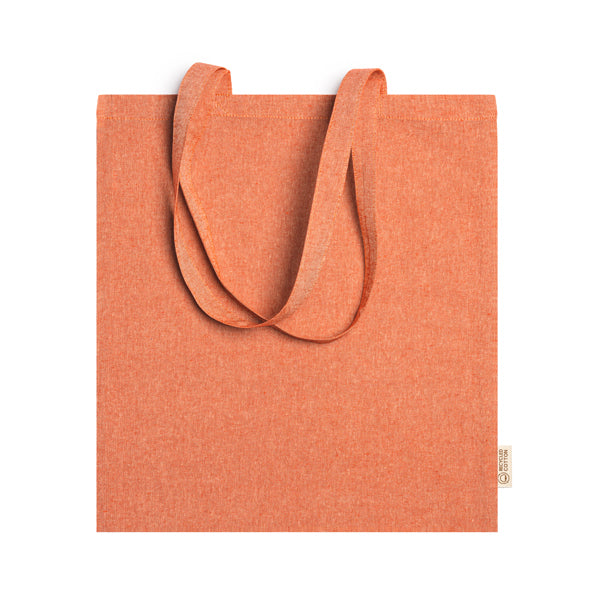 Bolsa de algodón reciclado de 120 g/m² en acabado | RIVOLI (BO7162)