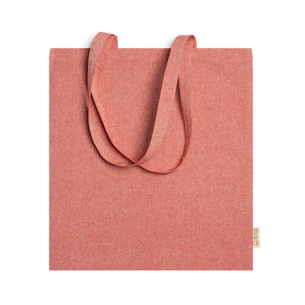 Bolsa de algodón reciclado de 120 g/m² en acabado | RIVOLI (BO7162)