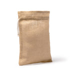 Bolsa estilo saco de yute natural | FLAY (BO7164)